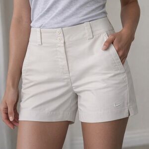 Nike Golf Tour Performance Dri-FIT Shorts White Women’s Size 0